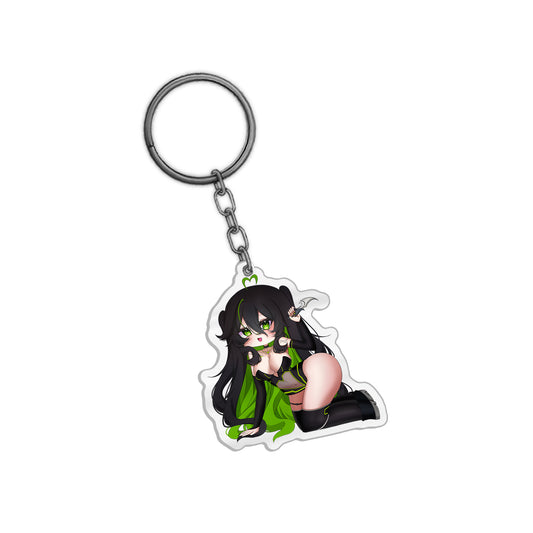 NocturnalNerves "Cyber Human" Keychain