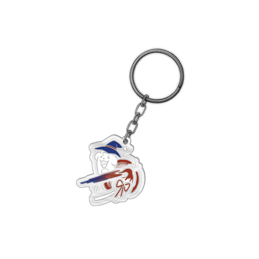Bear the Witch Art Witch Keychain