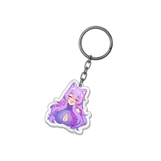 Amethyst Hayami Keychain