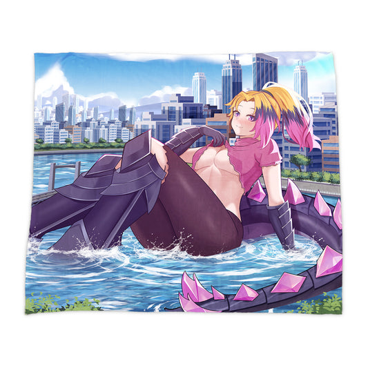 AmyZillaVT "Kaiju Bay" Blanket