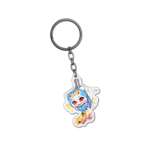 AngryOwlCat Claw Keychain