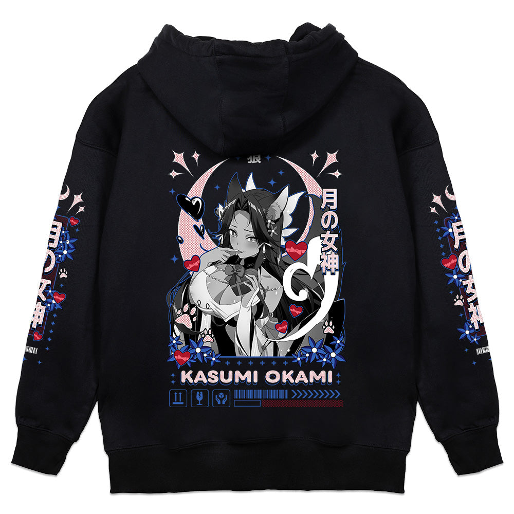 KasumiOkamiVT Chocolate Hearts Hoodie