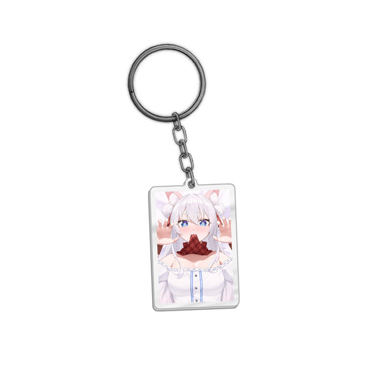 BelleCoyote Cowgirl Keychain