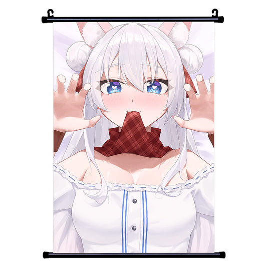 BelleCoyote Cowgirl Wallscroll