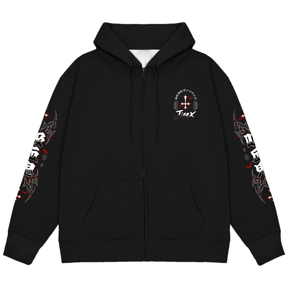 JinxTheVampire Zip Up Hoodie