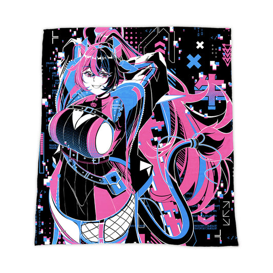 EuphoriaPlays "CyberCow" Blanket