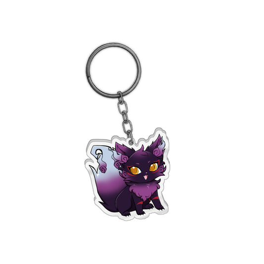 ChibiOkamiVT Keychain