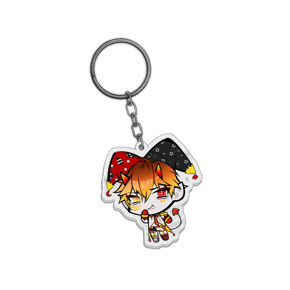 CircuitScars "Snickering" Acrylic Keychain