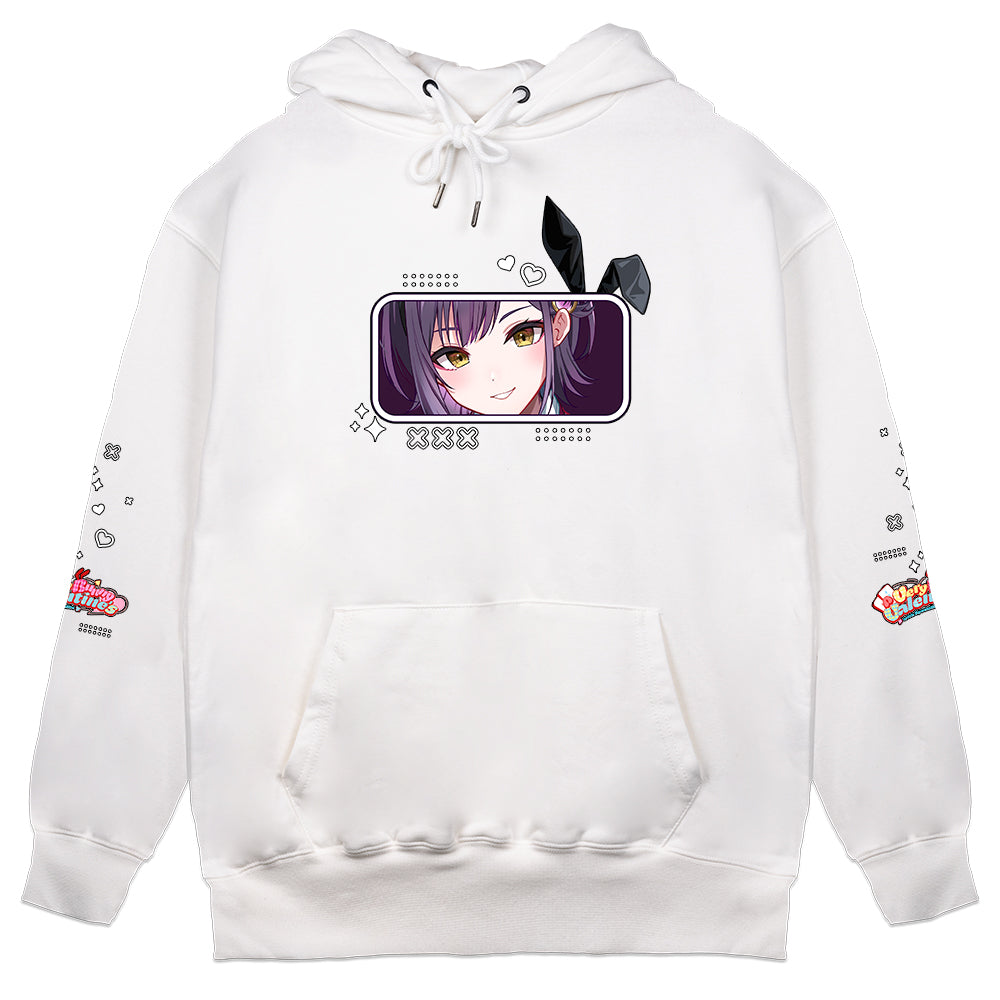 Victoria Valerie "Very Bunny Valentine's" Hoodie - White