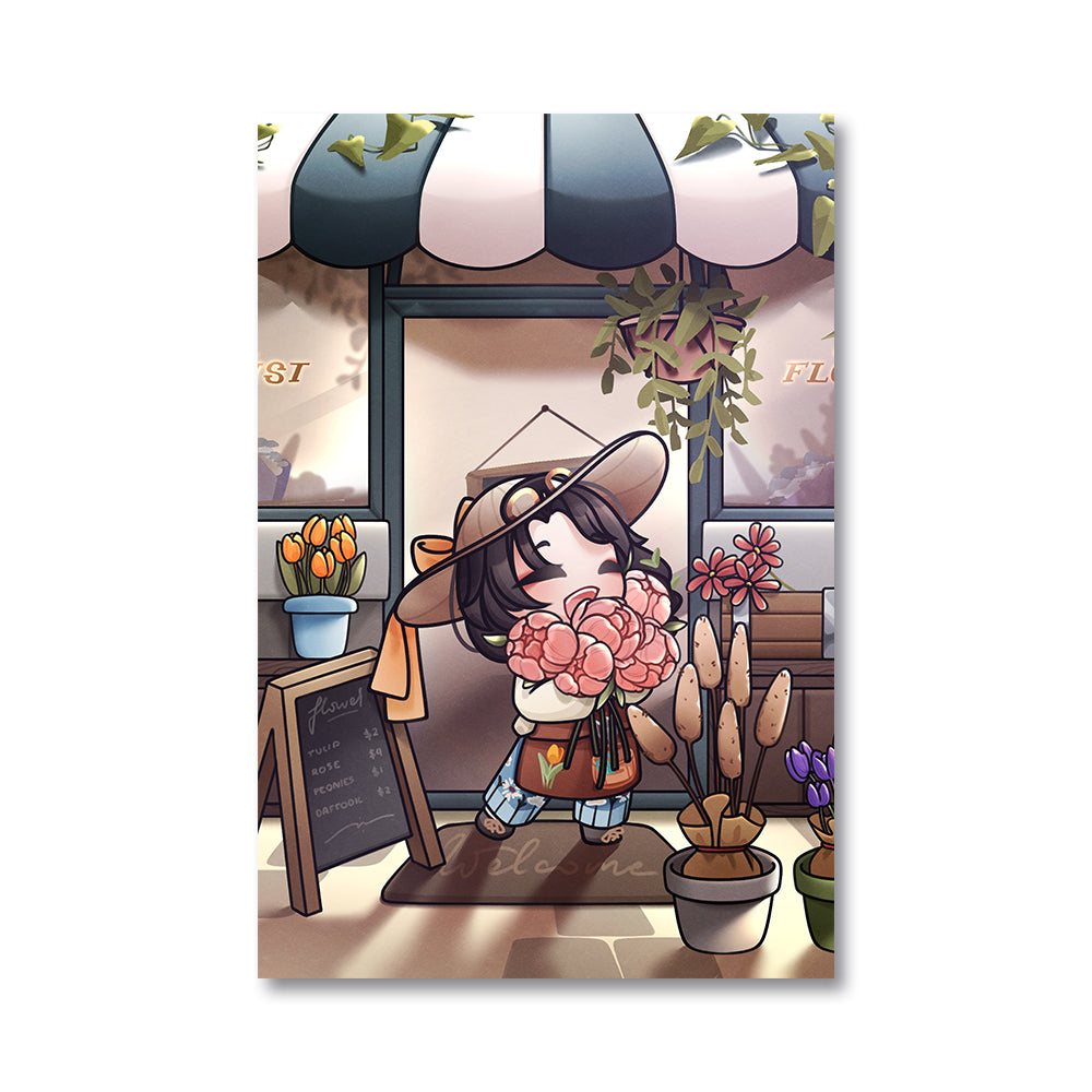 cptcamille Flowershop Poster