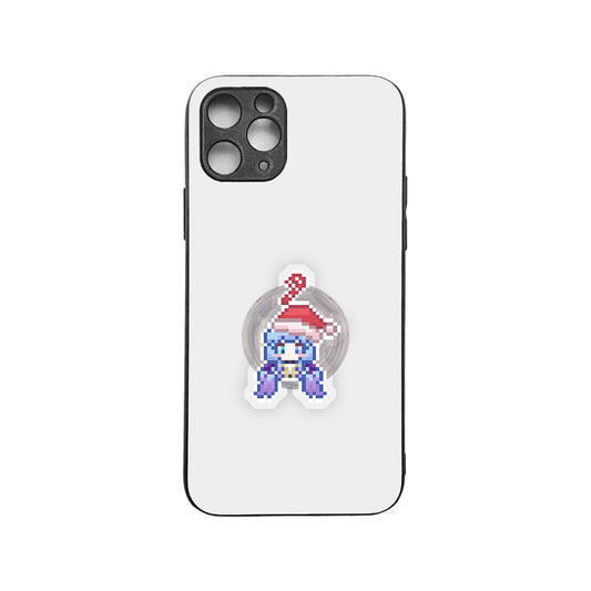 CreonCrayon "Pixel Christmas" Phone Holder
