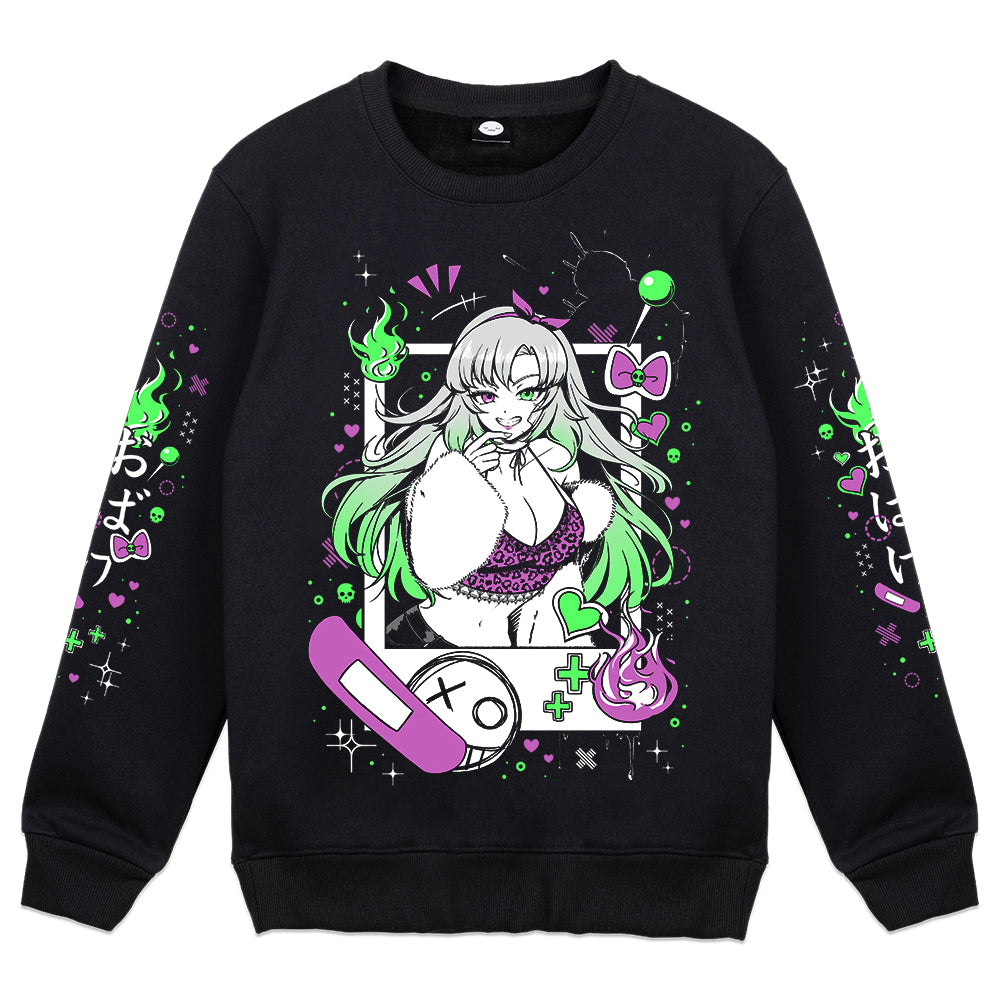 HanaYoshida "Manic Snapshot" Crewneck