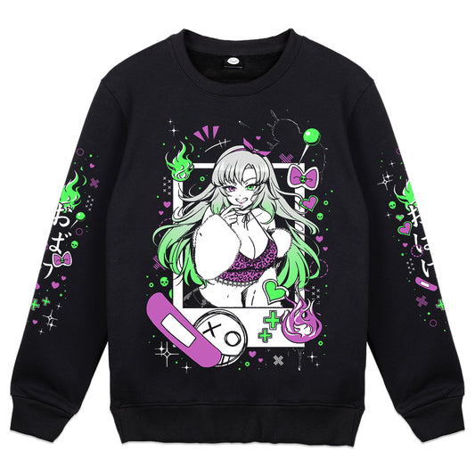 HanaYoshida "Manic Snapshot" Crewneck
