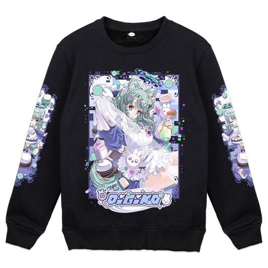 Digiko "Housekeeping" Crewneck - Black