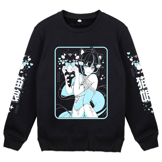 Crystally Munchkin Love Crewneck