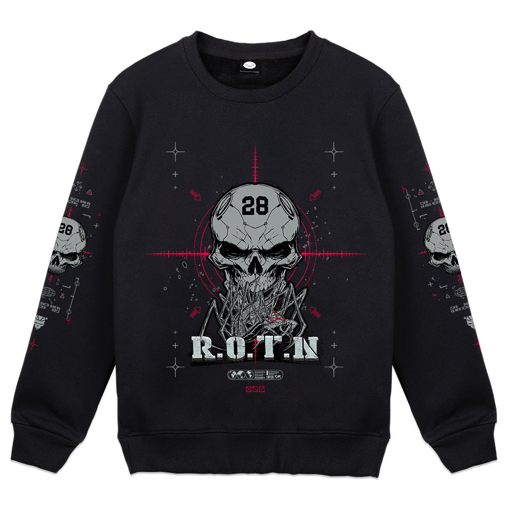 JNXED_BLADE28 "R0TN" Crewneck