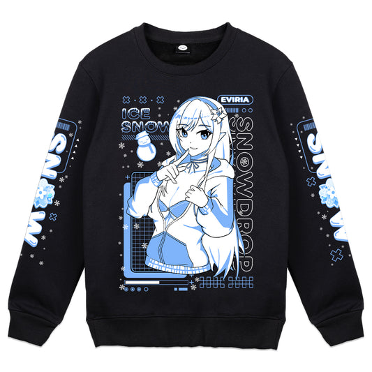 Eviria 'Snowdrop' Crewneck