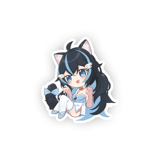 Crystally Munchkin Sticker