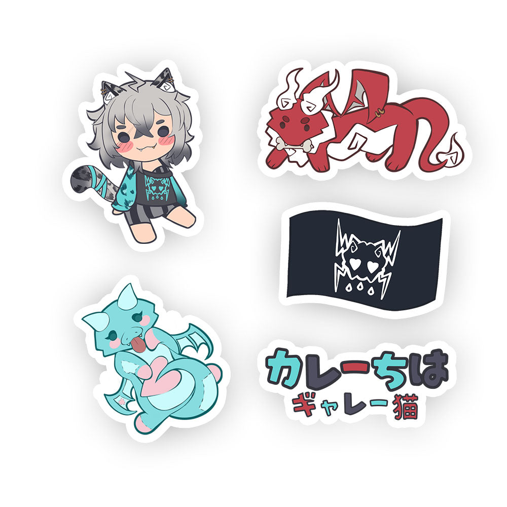 CurryChi_ "Little Pirate" Sticker Pack