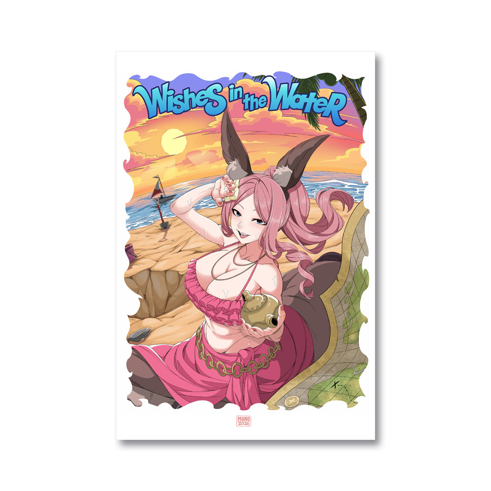 DandelionDaysVT Wishes in the Water Poster
