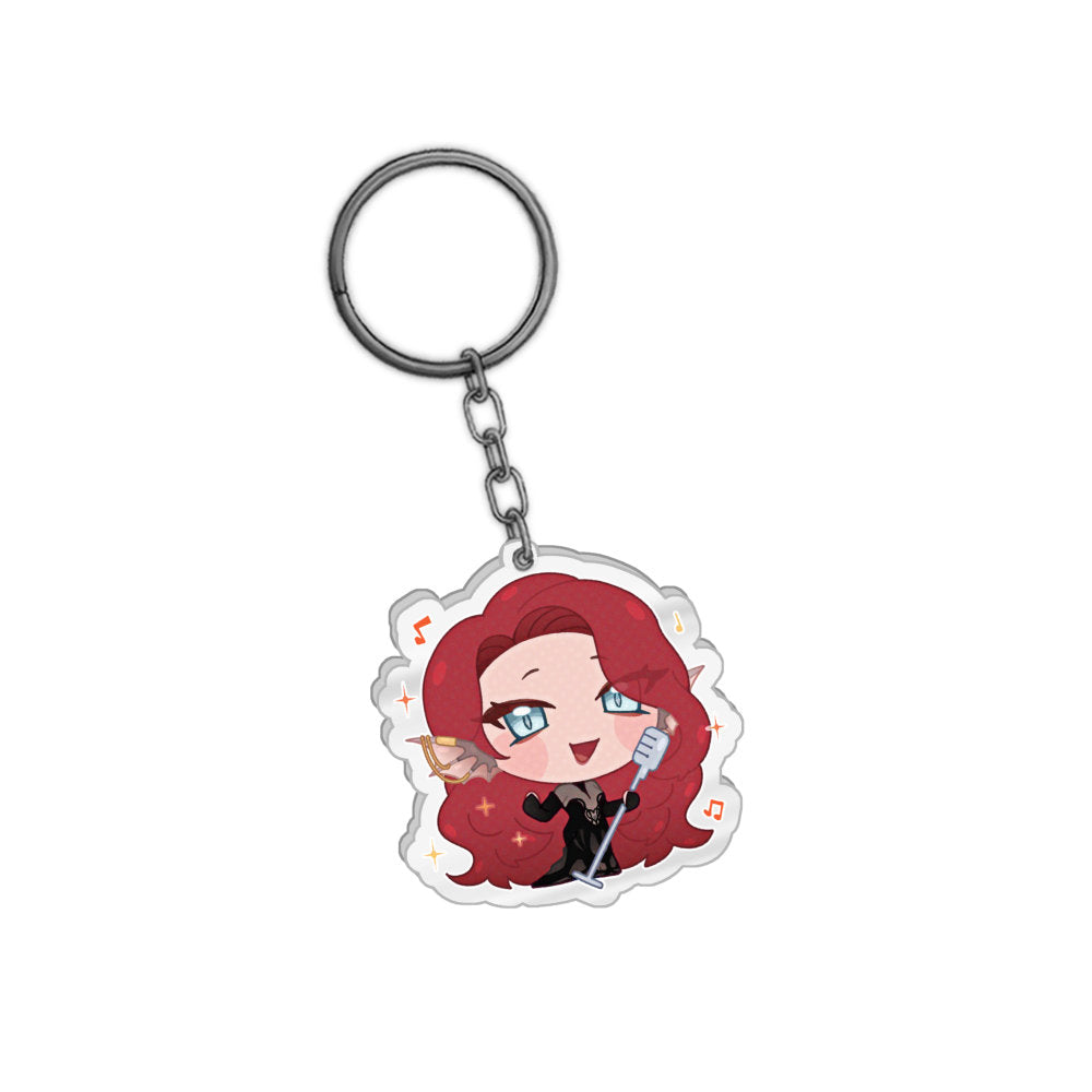 DeadlyDesiree Siren Keychain