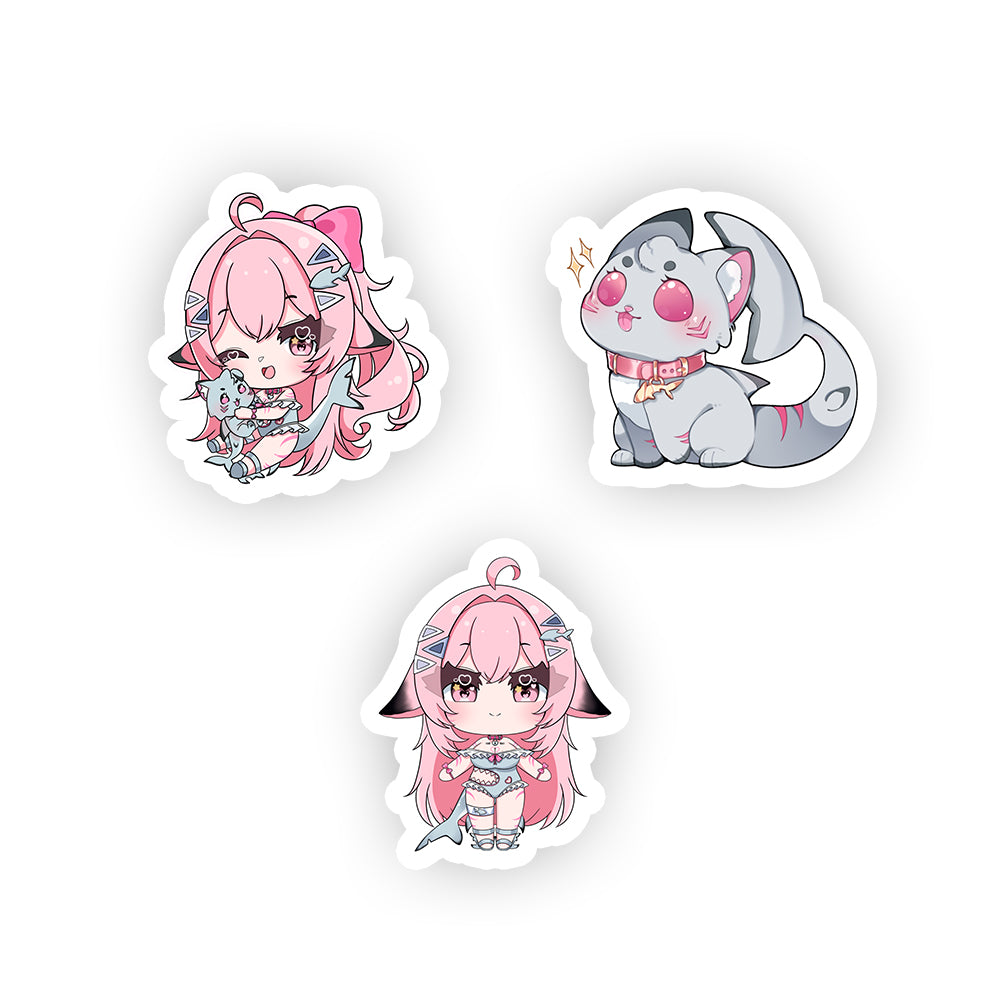 FinnyaVT Chibi Sticker Pack