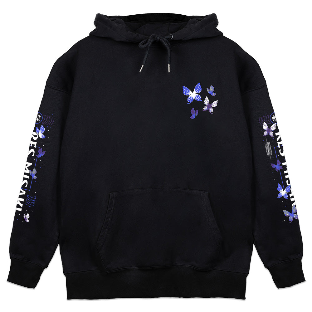 res_misaki Butterfly Hoodie