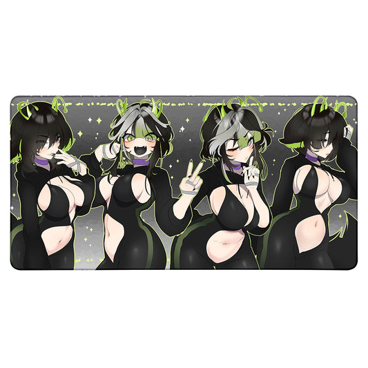 GullyVR 'Twin Stars' XXL Deskmat