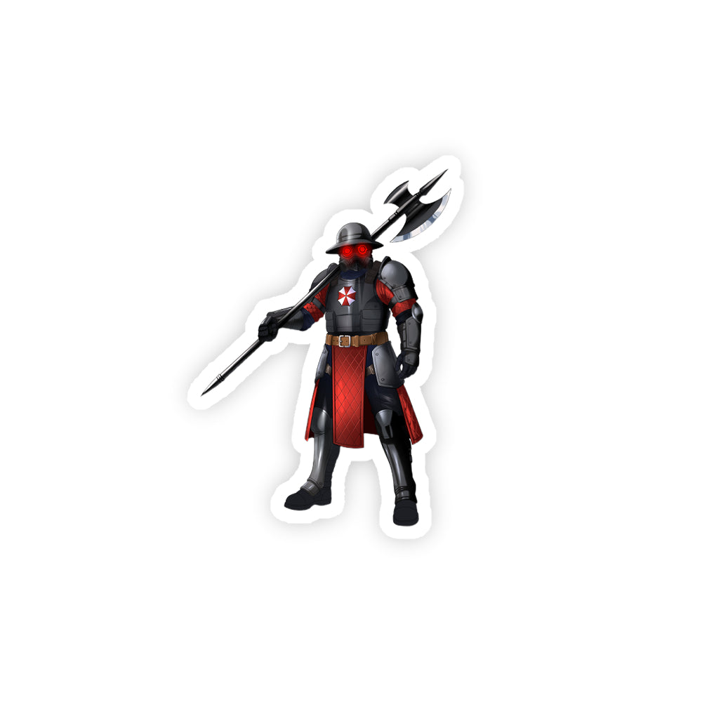 Heavy Armored Halberd Sticker