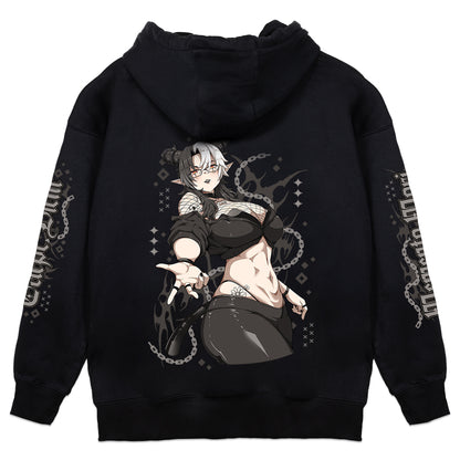 Exhausted_Snow "Goth" Hoodie