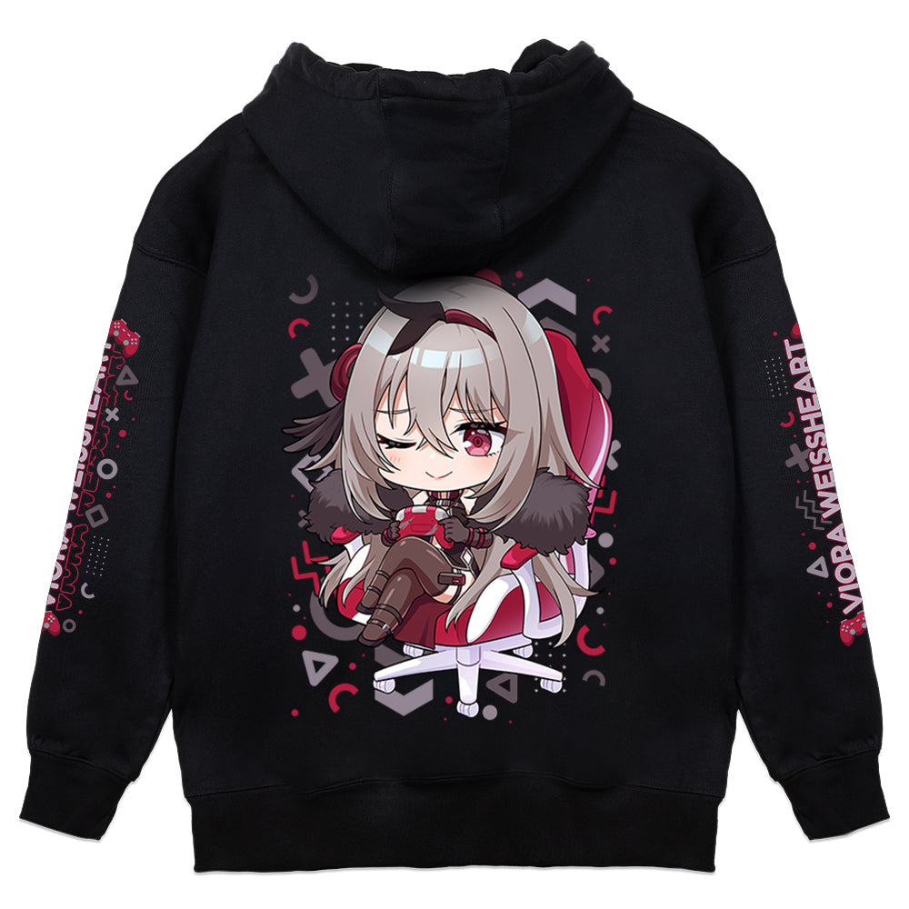 VOLs Viora Weissheart Gamer Chibi Hoodie
