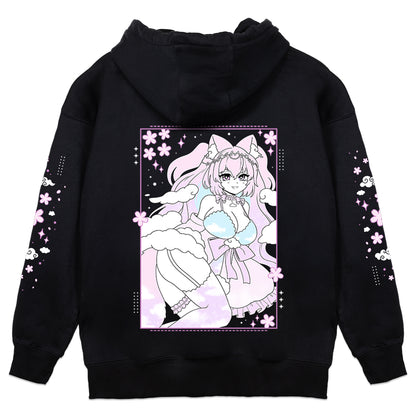 MrsHelium Black Hoodie