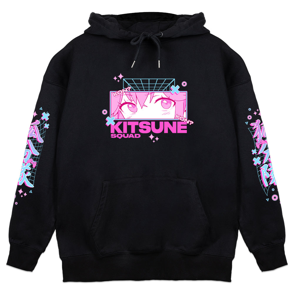 KitsuneThunder "Vaporwave V-3" Hoodie