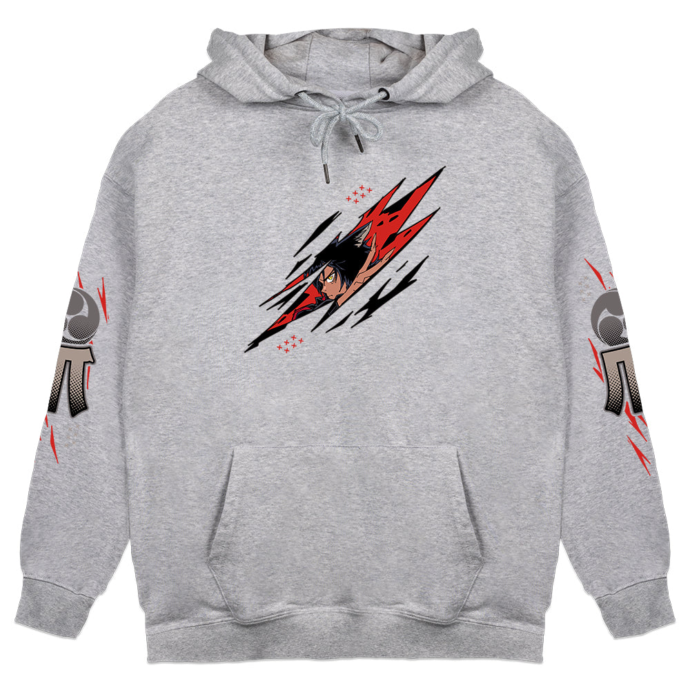 ShibaSeto "Claw" Gray Hoodie