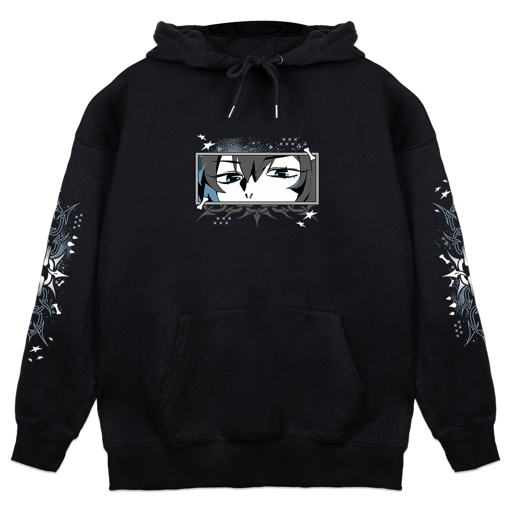 aCitrusFruit Devilish Wolf Hoodie