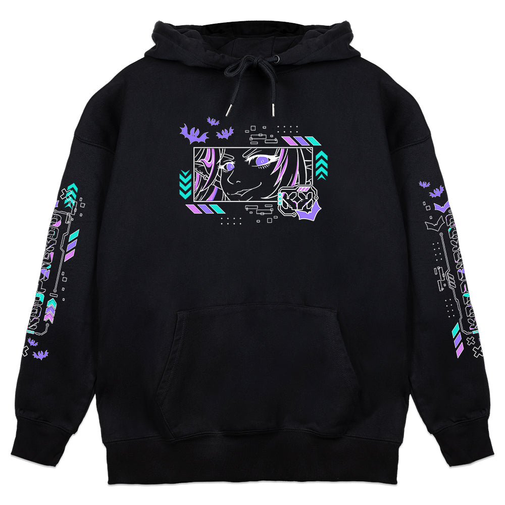 koopsiekoo Batty Glitches Hoodie