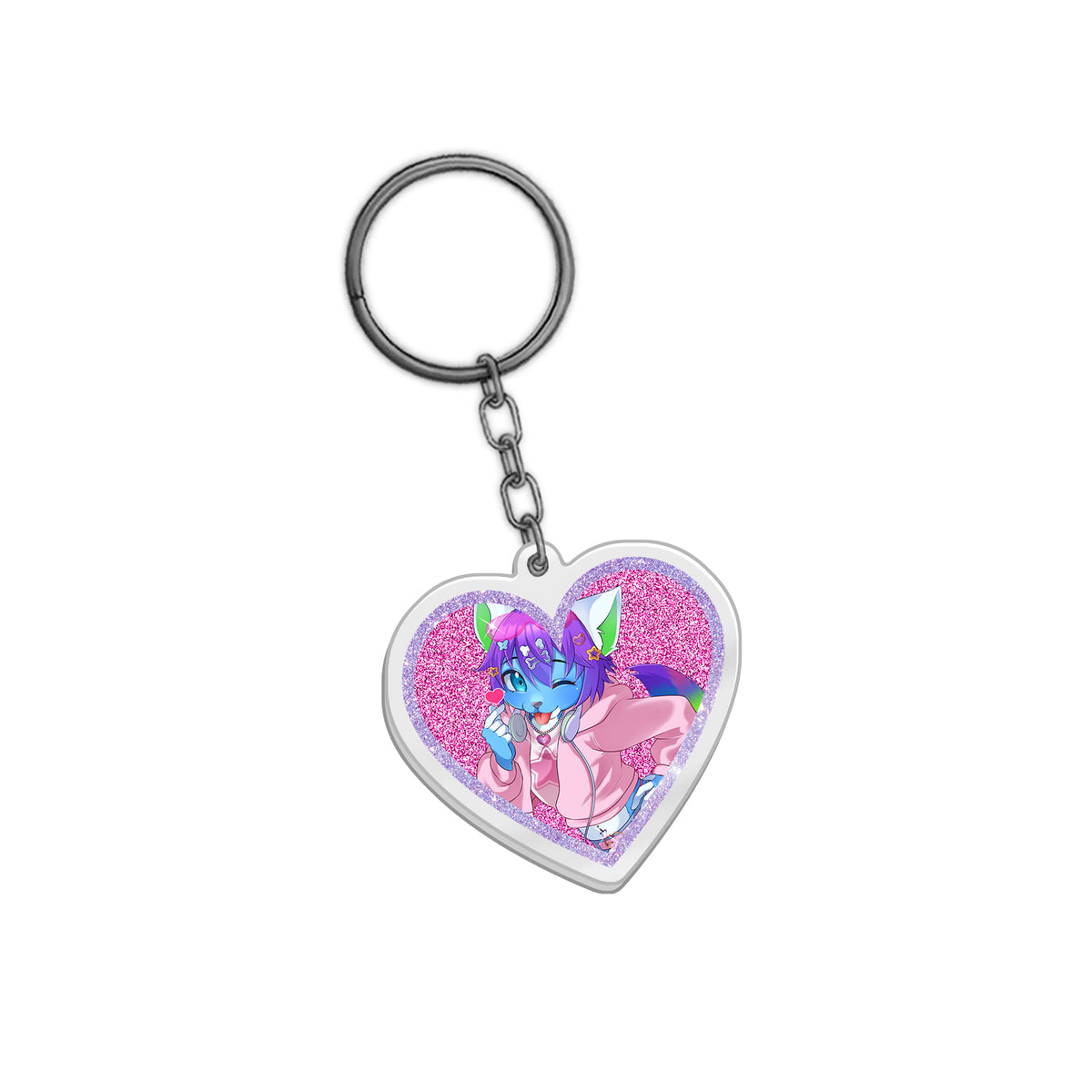 IcarusSkyhawk Sparkle Acrylic Keychain
