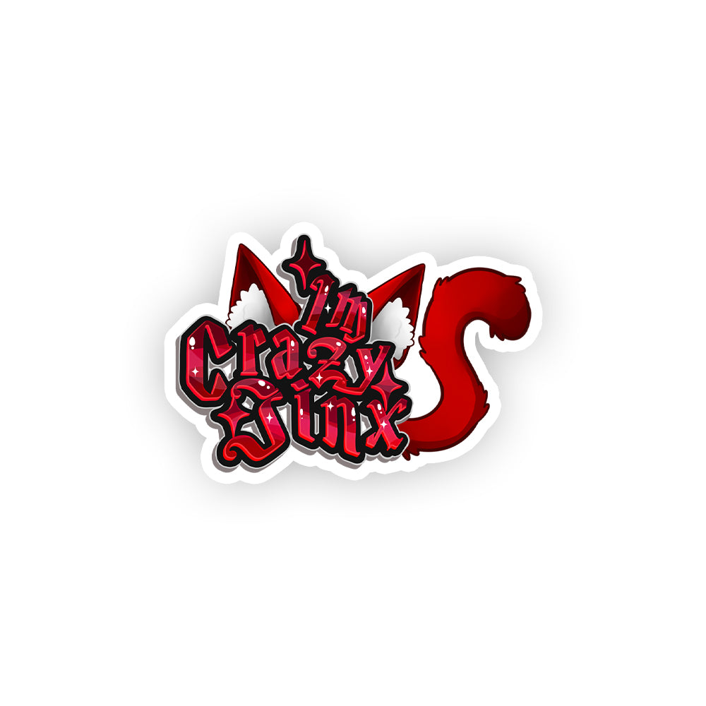 ImCrazyJinx "Logo" Sticker
