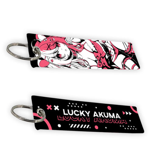 Lucky Akuma Jet Tag Keychain