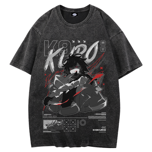 K9KURO Acid Wash T-Shirt