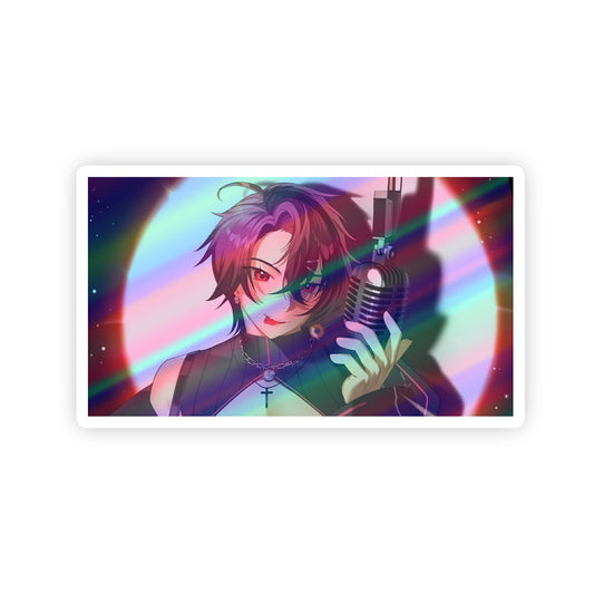KamiOshiFader Holographic Sticker