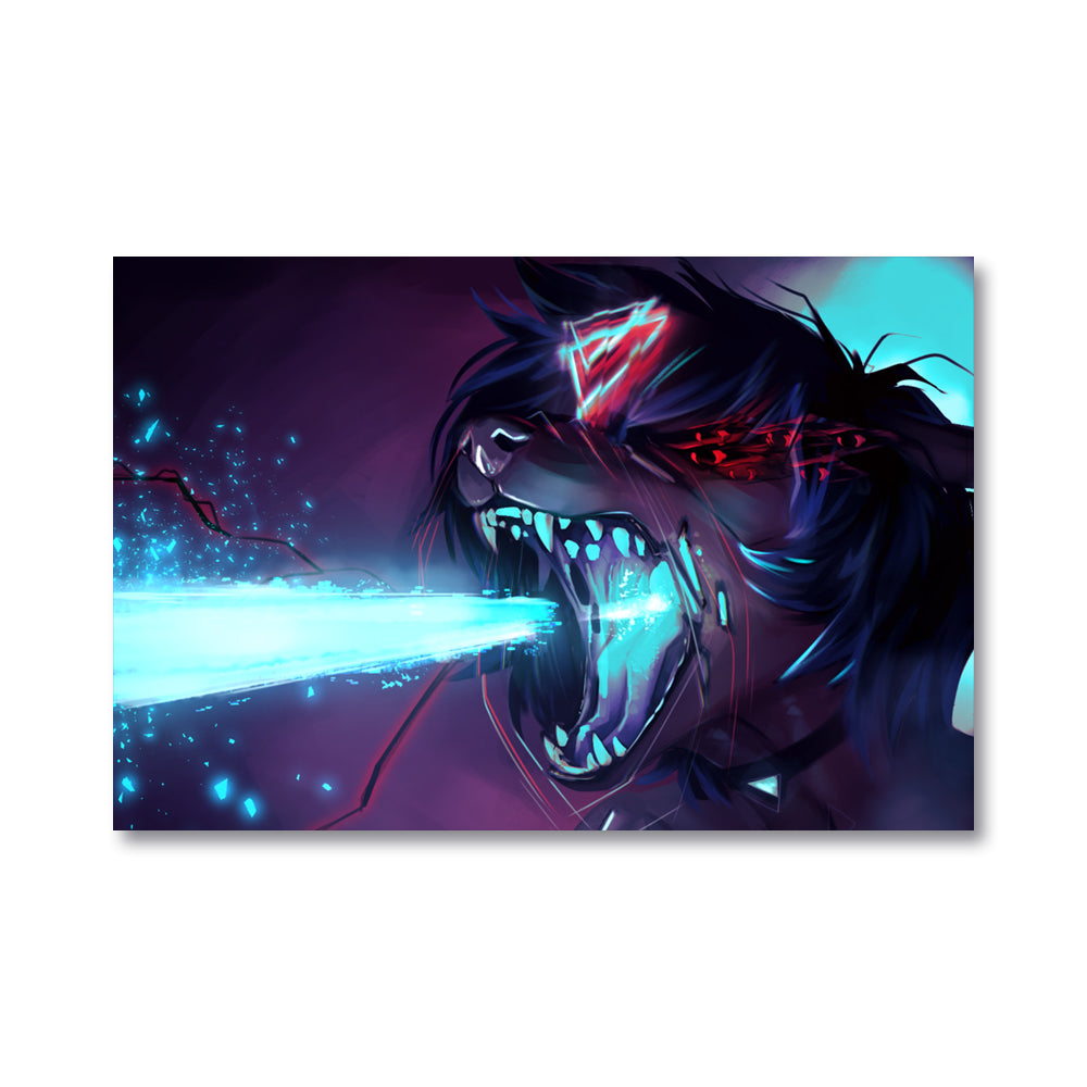 KaoriKoyote Attack Poster