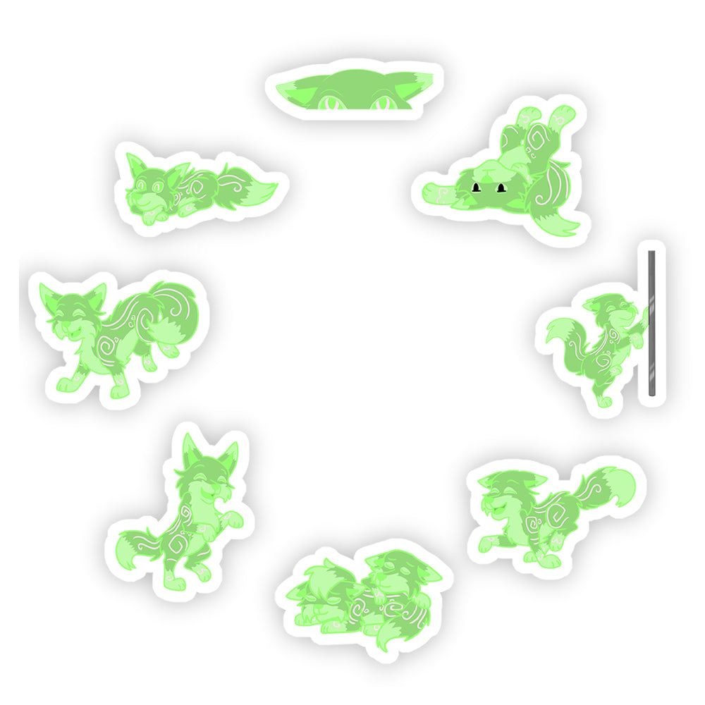 Katsune "Kiko Party 1" Sticker Pack