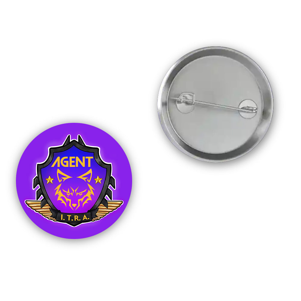 Kayna "K's Badge" Button Pin