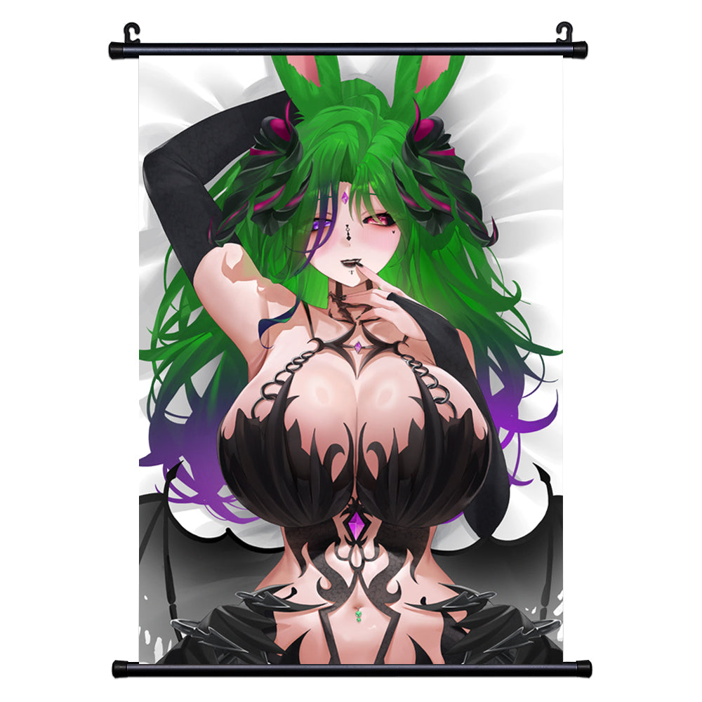 KeedaCottonTail "Succubus Bunny" Wall Scroll