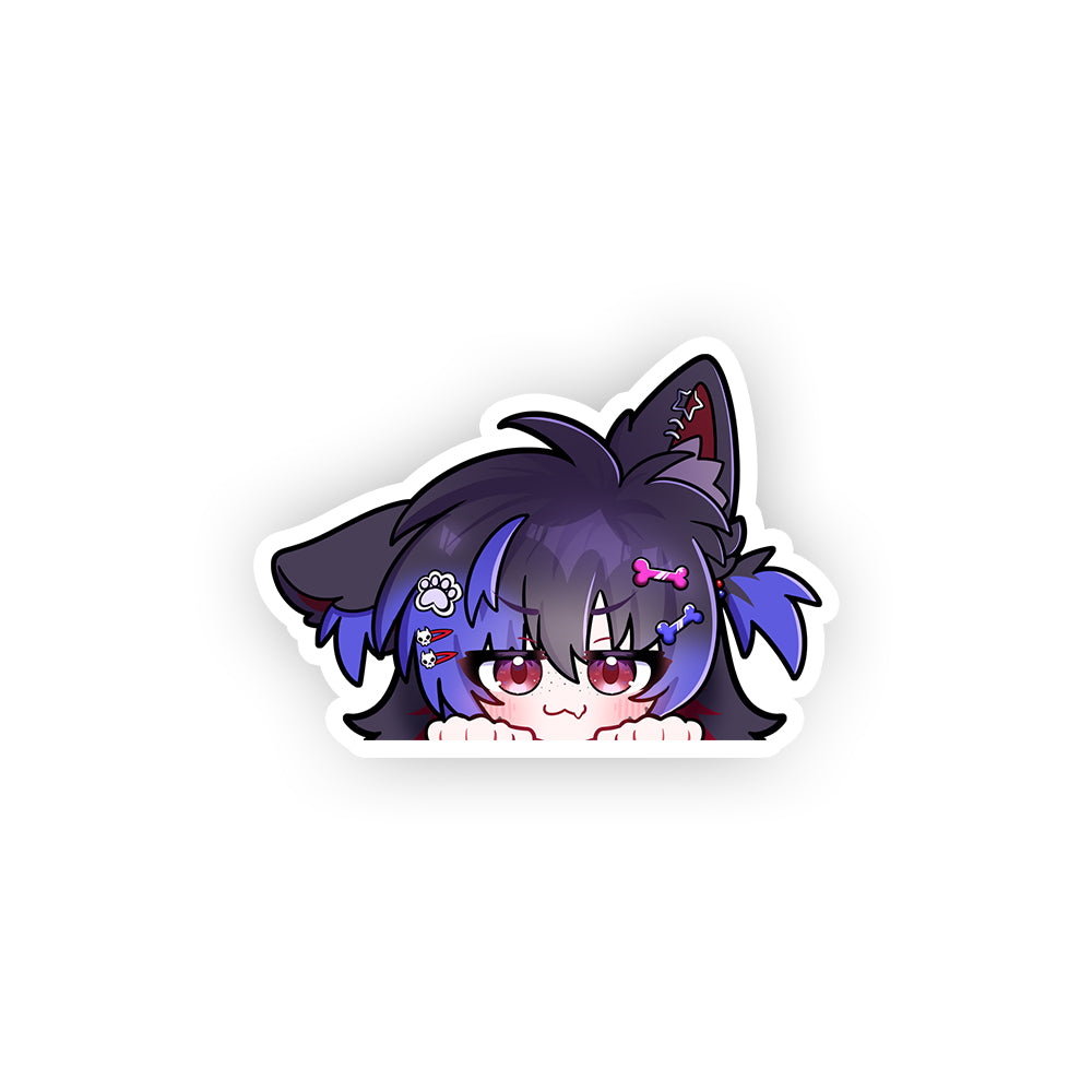 Kibawoo Peeker Sticker