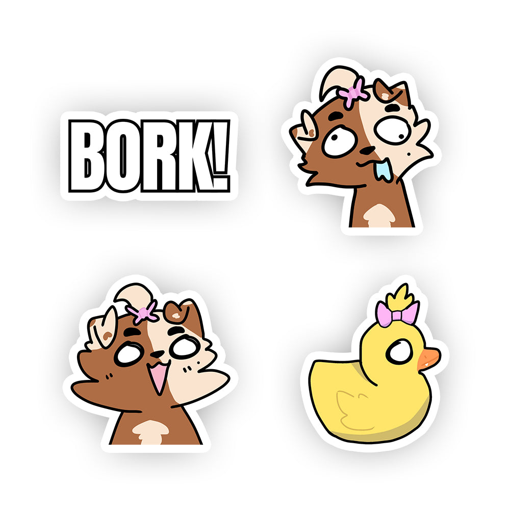 Kimii Kimura "Doggone!" Sticker Pack