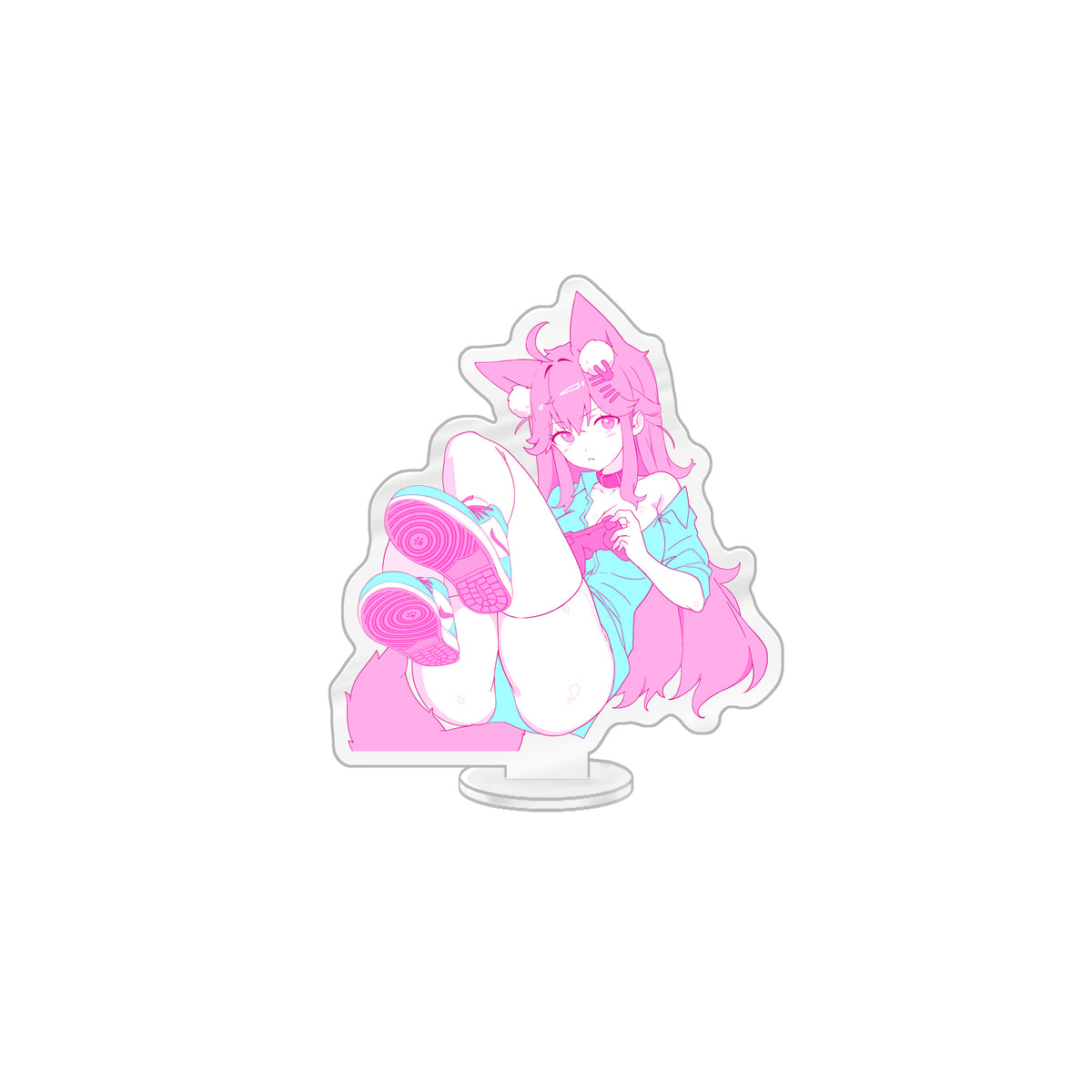 KitsuneThunder "Vaporwave V-1" Standee