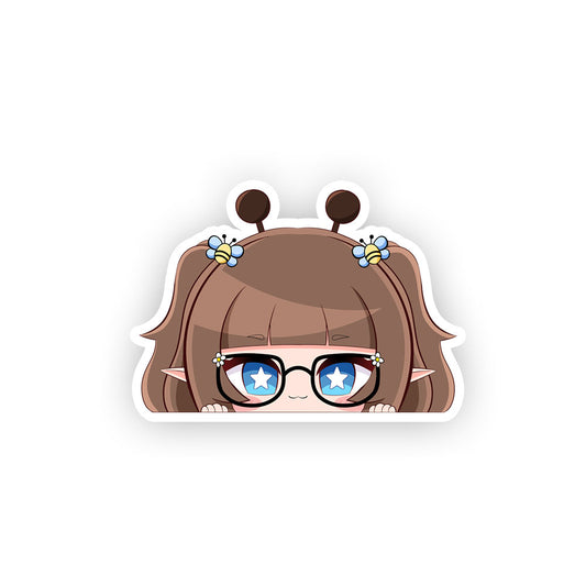 Kuddlebee Peeker Sticker