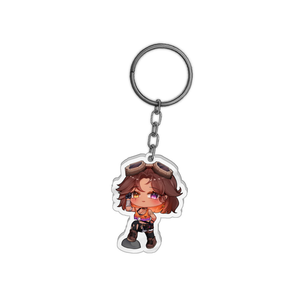 LauraTheExplaura_ Chibi Keychain